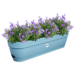 vibia campana balkonbak 70cm vintage blauw